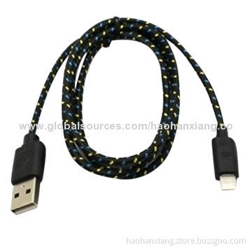 Mobile fabric wire for iPhone 5/5S/5